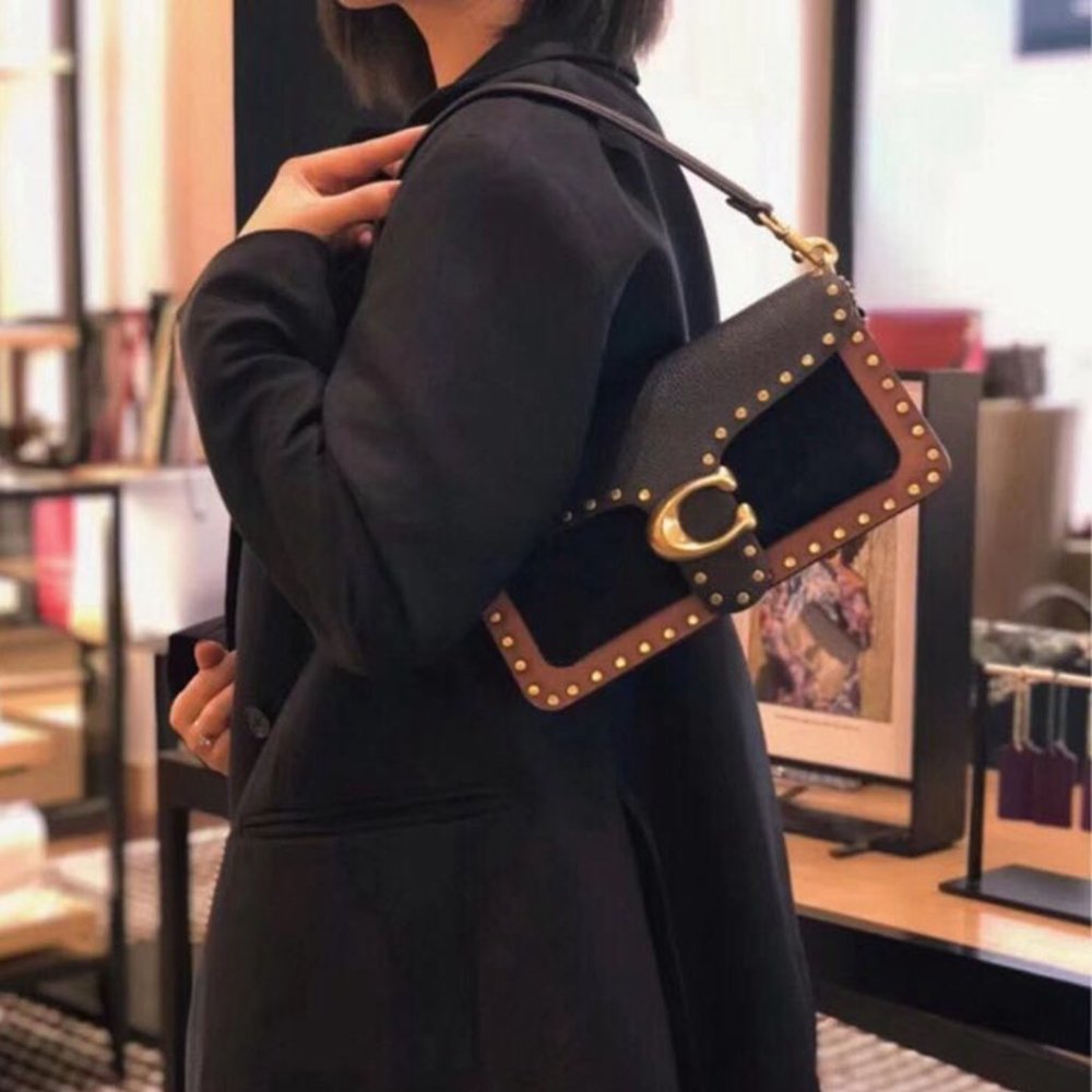 Coach Tabby Shoulder Bag 26 With Rivets - Picture 7 of 15